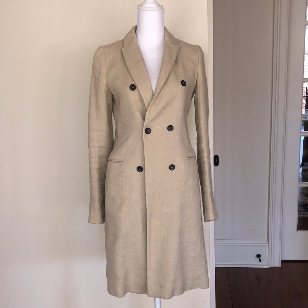 Zara beige long blazer. Size XS.